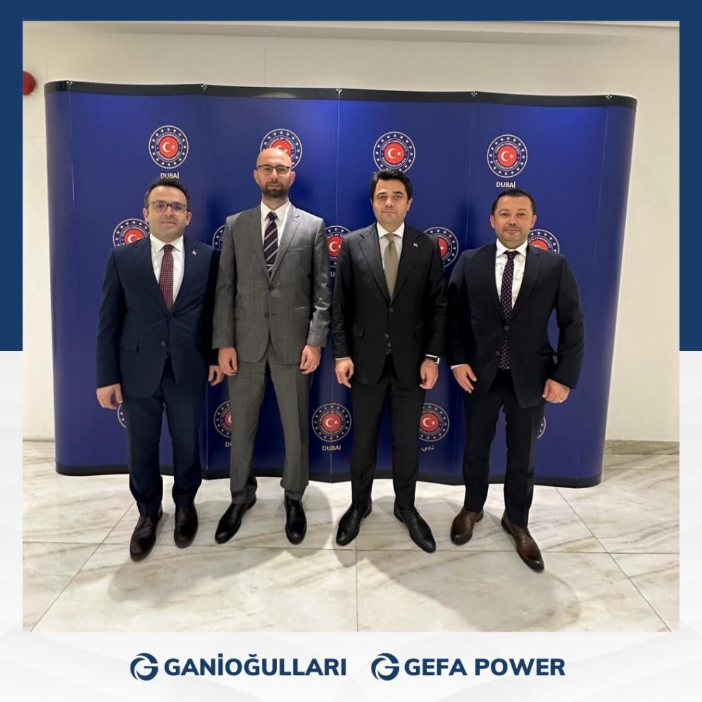 Representatives of Gani Global and Gefa companies visited the Dubai Consulate.